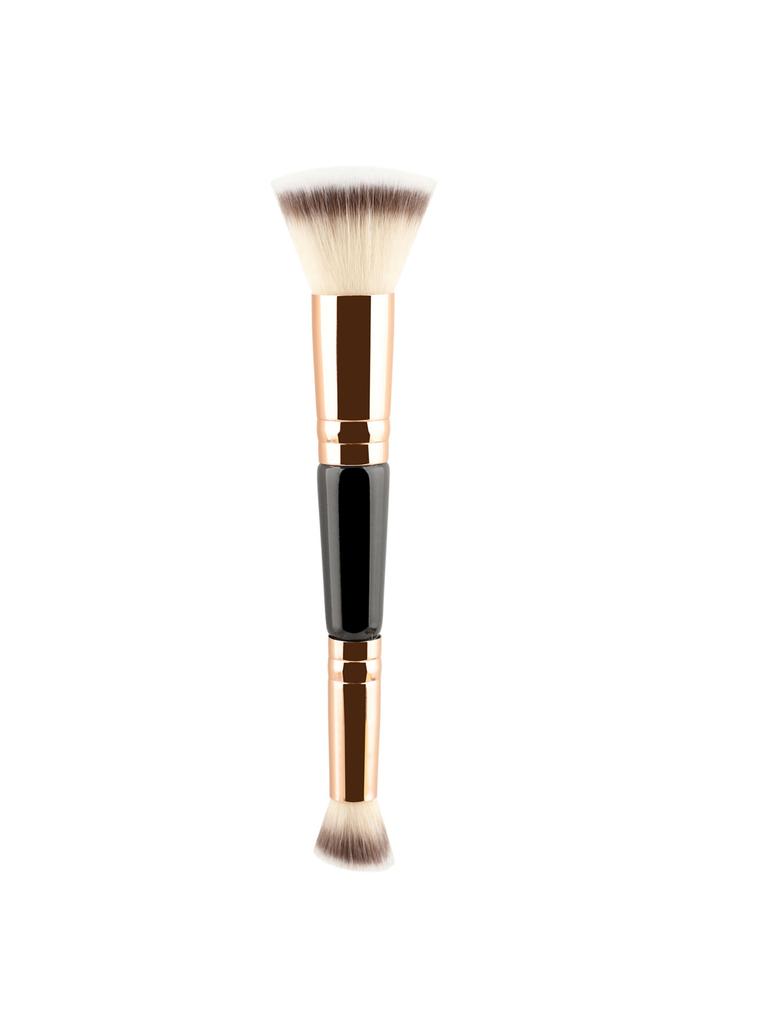 3 makeup brushes combined tongue foundation brush loose powder brush marble pattern mask brush silicone head tool now