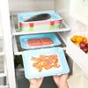 1PC Food Preservation Tray Reusable Stackable Meat Storage Safety Plastic Food Refrigerator Storage Tray Keep Food Fresh Tray