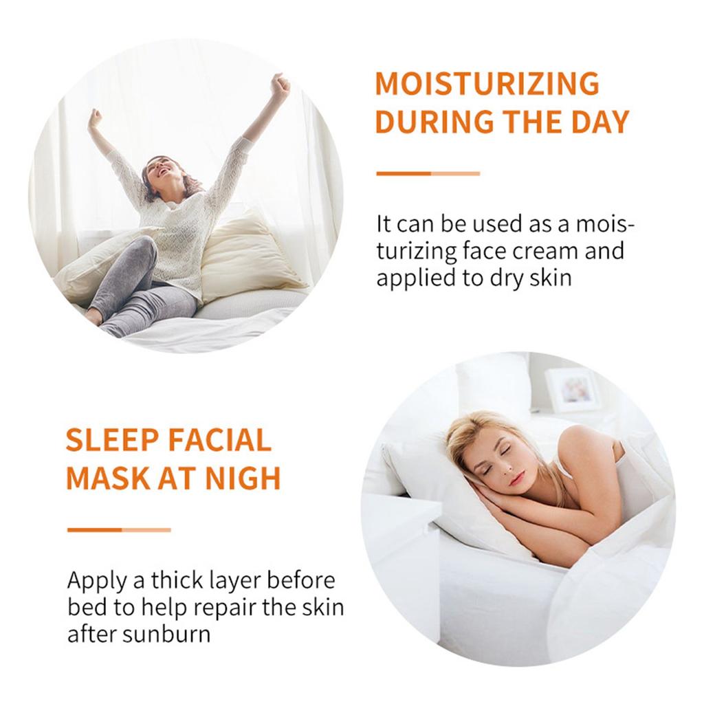 Aloe Moisturizing Gel Moisturizes And Beautifies Skin Tone Facial Suitable For The Face, It Is An Ideal Choice For Sunburn Dry