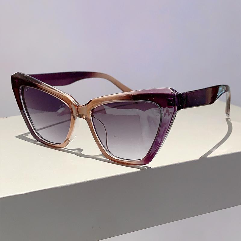 Vintage Cat Eye Women Sun Glasses Trendy Retro Brand Designer Shades  New Fashion High Quality Outdoor Eyewear