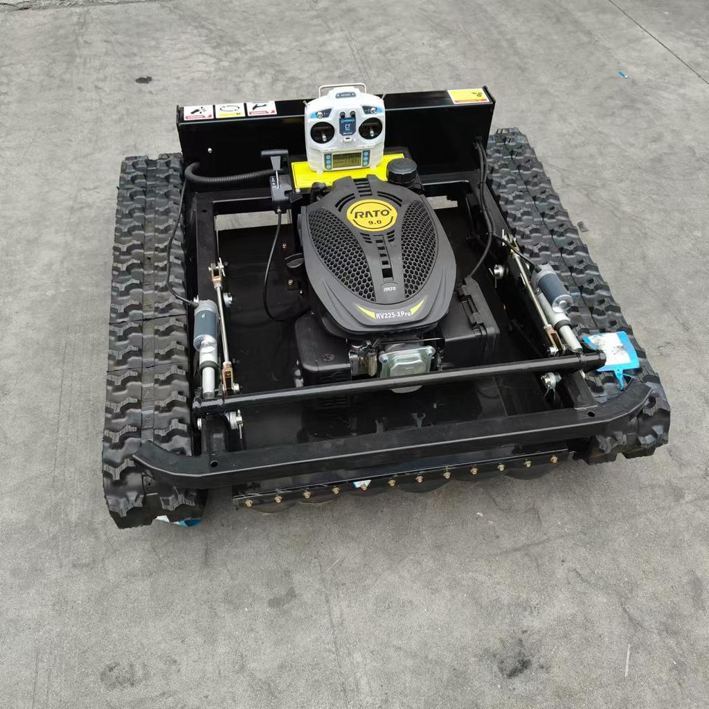 Remote Control Crawler Mower for Vietnam: Agricultural Lawn Mulching & Weeding Robot
