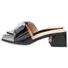 Gianvito Rossi JAIPUR SLIDE heeled sandals shoes 37 blackUsed