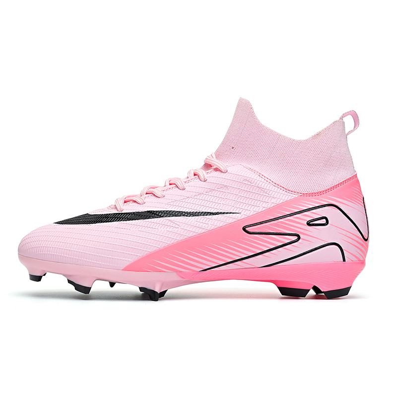 Youth Soccer Shoes Men Women Professional Training Outdoor Football Shoes Anti Slip Wear-resistant Trendy Football Boots for Man