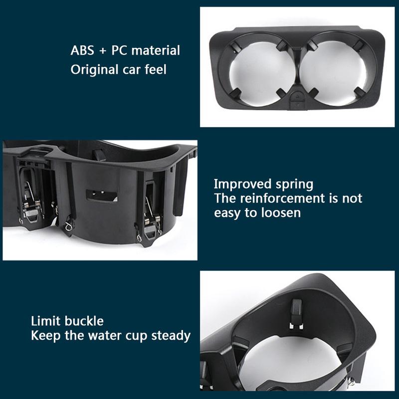 Auto Car Center Console Bottle Cup Holder for Mercedes-Benz Interior Accessories