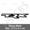 1Pcs 3D Metal TRX Letter Emblem Car Side Fender Decal TRX Logo Rear Trunk Badge Tailgate Stickers Accessories Car Styling