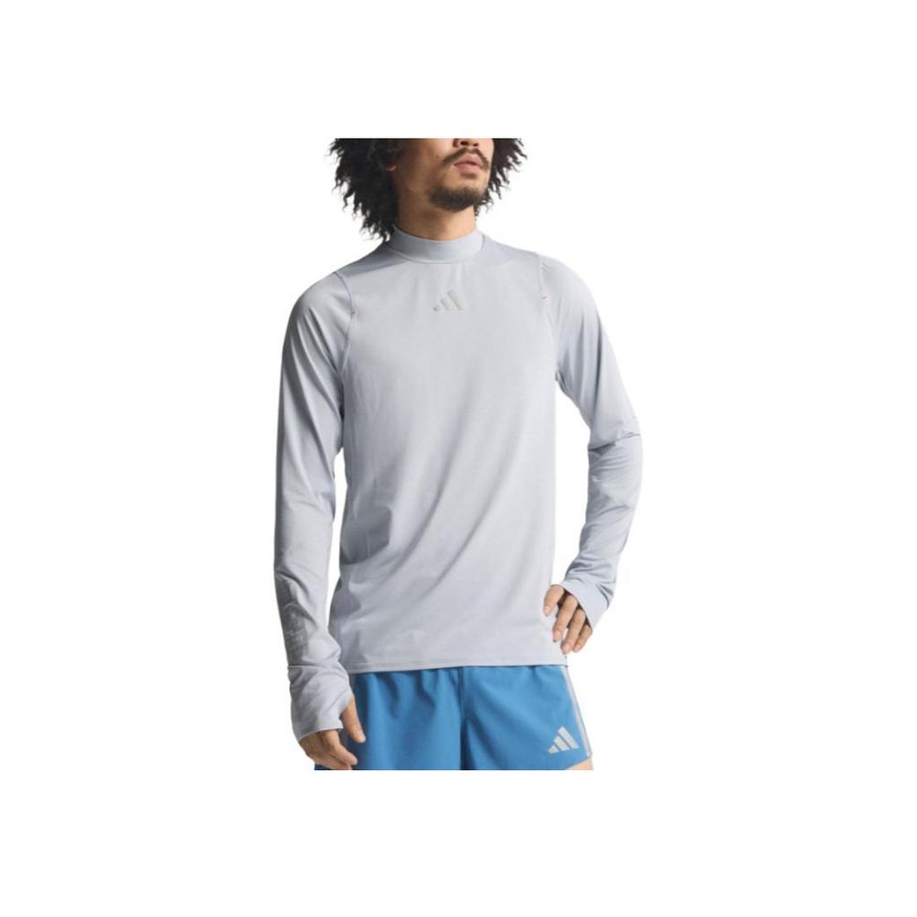 adidas Adizero FW25 Ekiden Limited Edition Quick-Dry Round Neck Slim Fit Sports Long Sleeve T-Shirt Men Tops KB1510