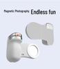 Mobile Phone Assistant: Portable Bluetooth Selfie Handle with Magnetic Fill Light