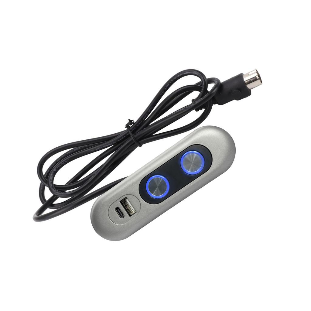 Electric Recliner Switches 2 Button Lift Chair Control Switches with USB Charging Interface Power Recliner Controller