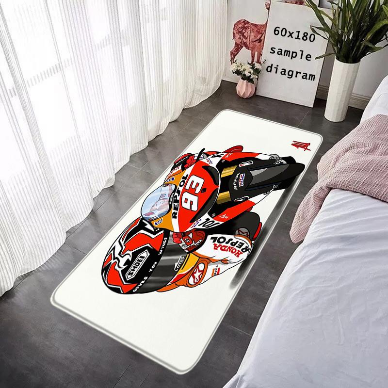 Interior Floor Mat Doormat Marc M-Marquez 93 Non-slip Foot Rug for Entryway Kitchen Carpet Bedroom Bedside Mats Home Decoration