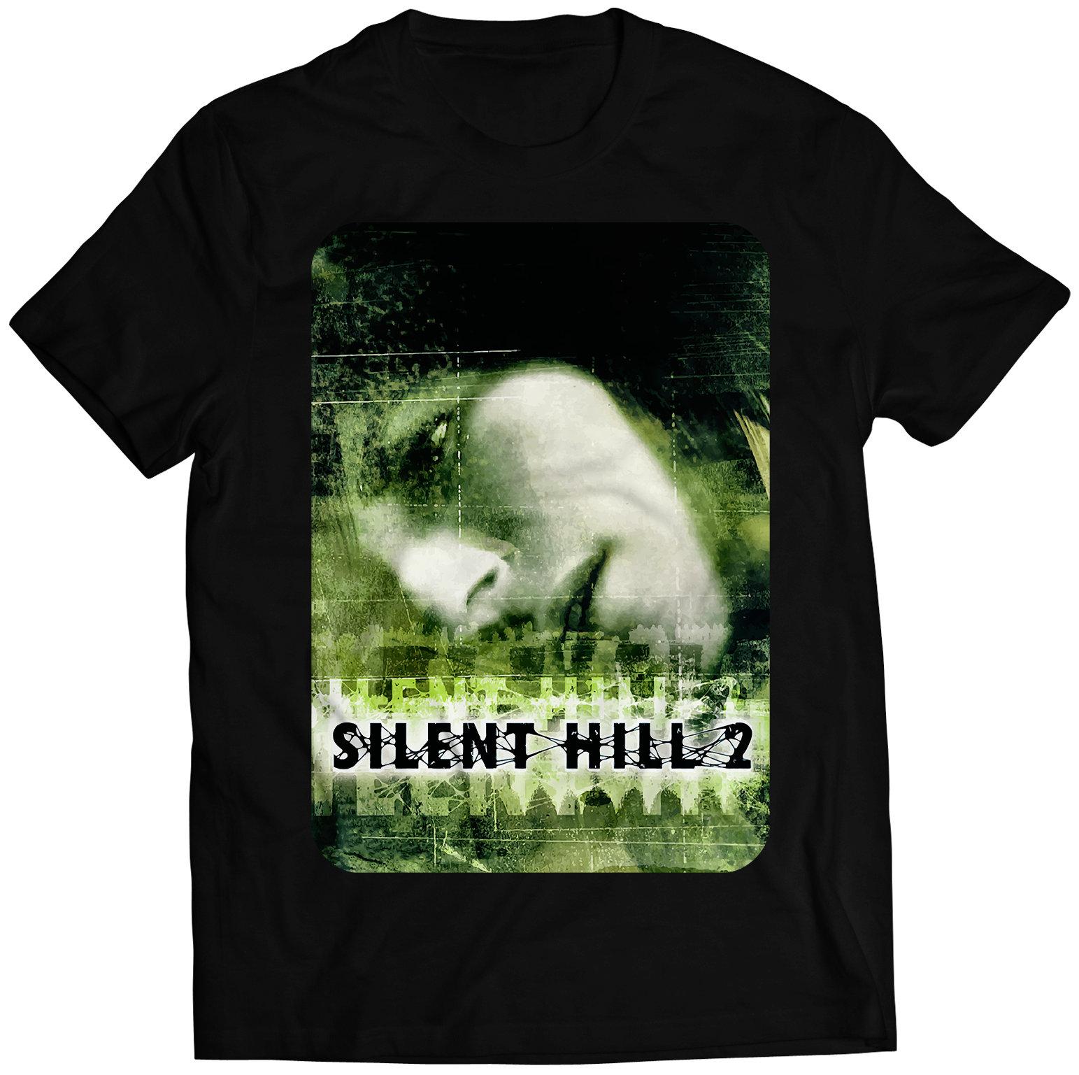 Silent Hill 2 Retro Horror Game Mens Tshirt Summer New Style Unisex Casual Tshirt S