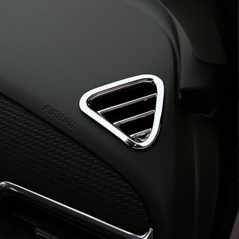 My Good Car Stainless Steel or ABS Chrome Car Front Small Air Outlet Decoration Cover Trim For Chevrolet Equinox 2017 2018