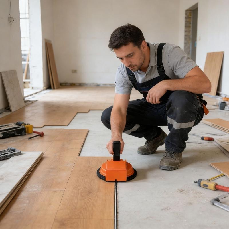 Construction Grade Suction Equipment For Efficient Wooden Floor Assembly And Repair Tasks