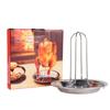 Vertical Stainless Steel Chicken Roaster Rack Non Stick Thickened Chicken Roaster Grill Tools for BBQ Accessories