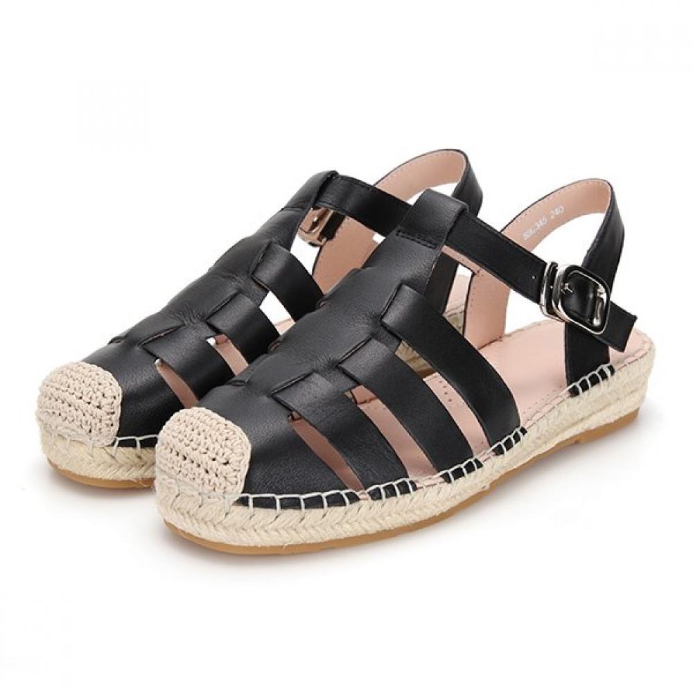 

Barbara Espadrille Sandals Bbg345bk 250mm