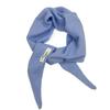 Multicolor Shawl with Tie Short Triangular Shape Wool Blend Scarf Warm British Korean Style Multi-functional Scarf Winter