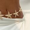 Ethnic Style Starfish Shell Waist Chain Bohemian Versatile Belt For Women High-End Dress Waistband Retro Simple Belt Gifts