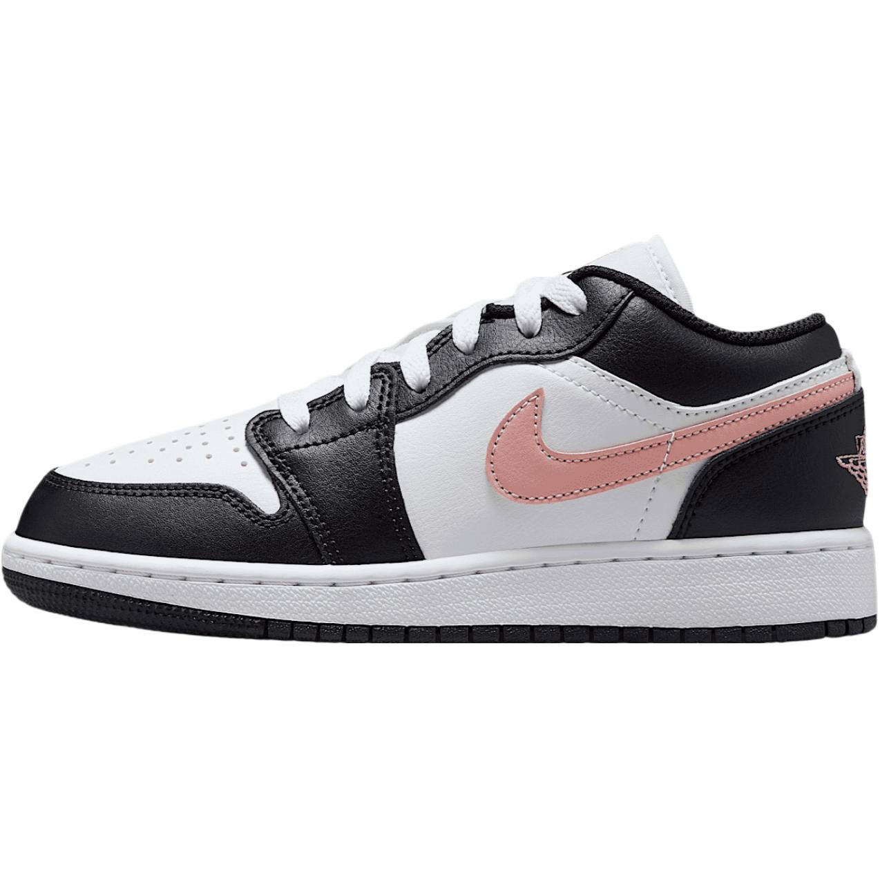 

Кроссовки Air Jordan 1 Low GS Черный Розовый Ржавчина Детские Белый 553560-165 40