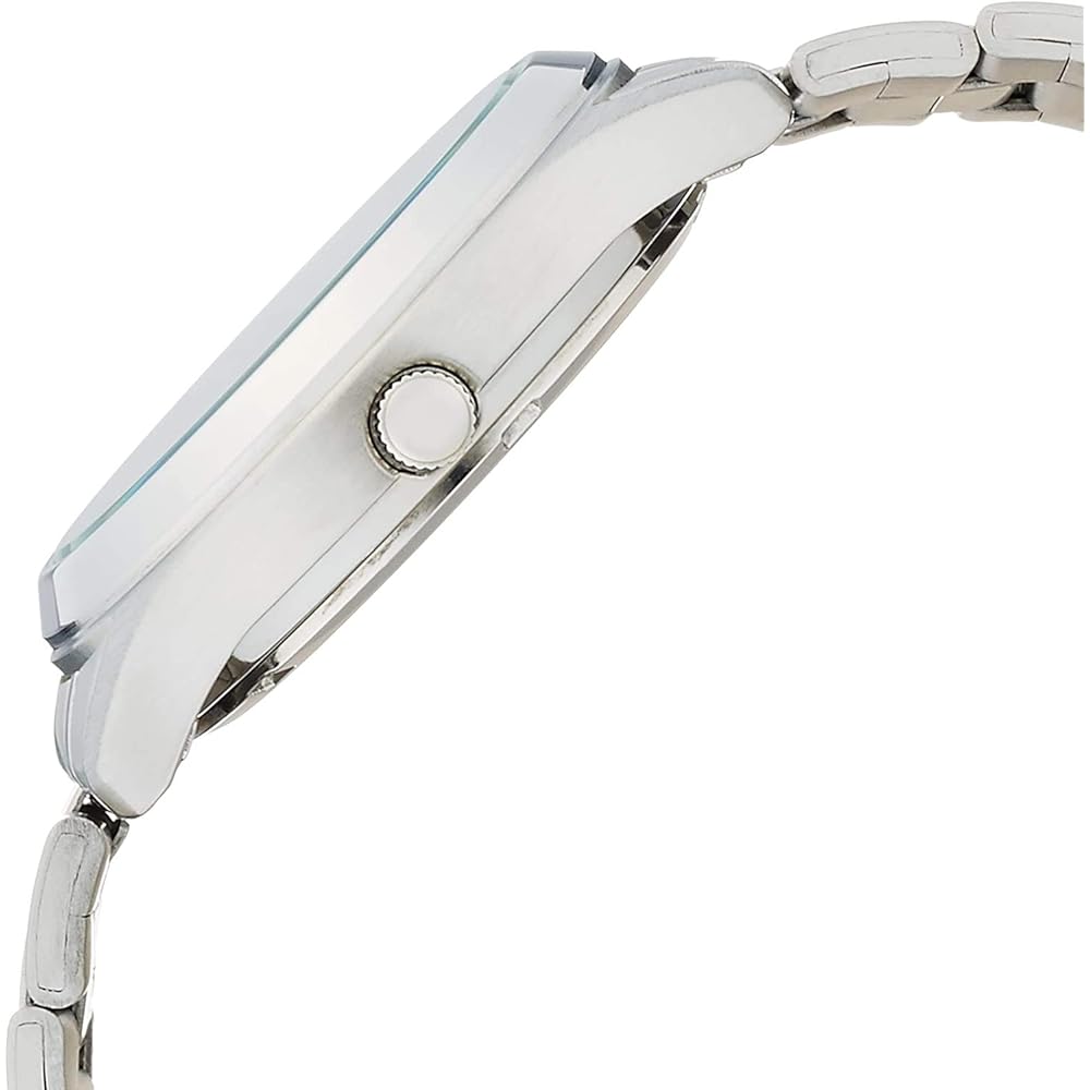 Citizen Q&Q Analog Waterproof Watch with Date and Day Metal Band W472-204 Men's White