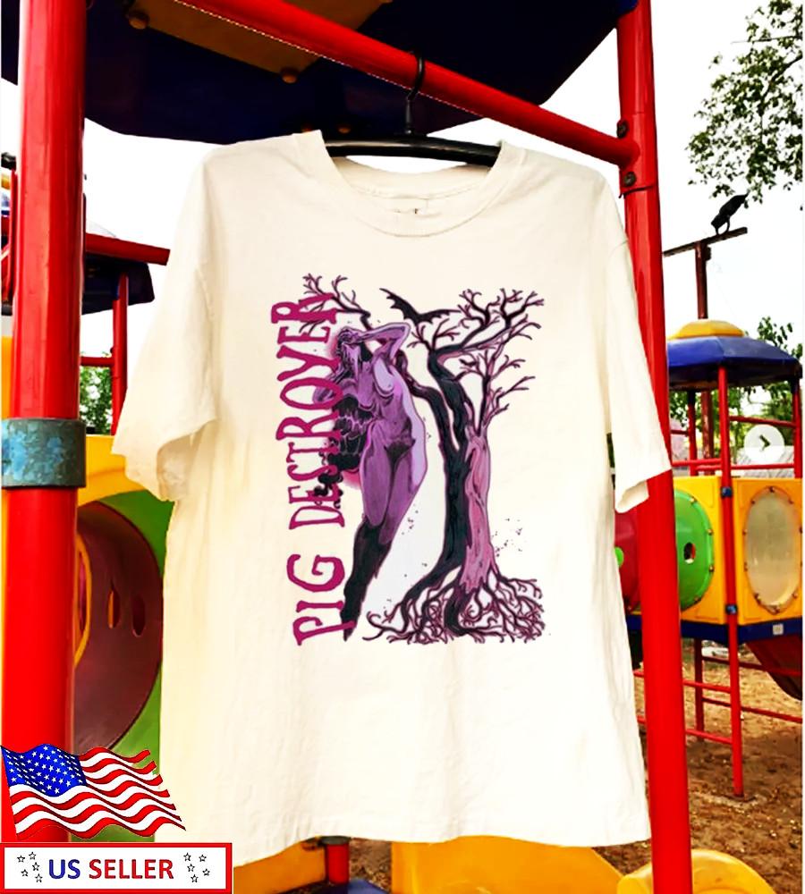 

New! Pig Destroyer The Depths T-Shirts Short Sleeve BL622 Unisex T-Shirt XXXXL