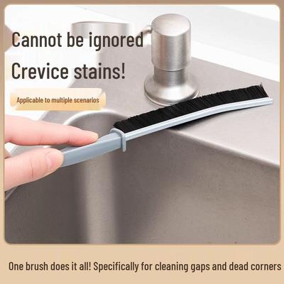 Rotating Multifunctional Gap and Corner Cleaning Brush for Bathroom and Kitchen