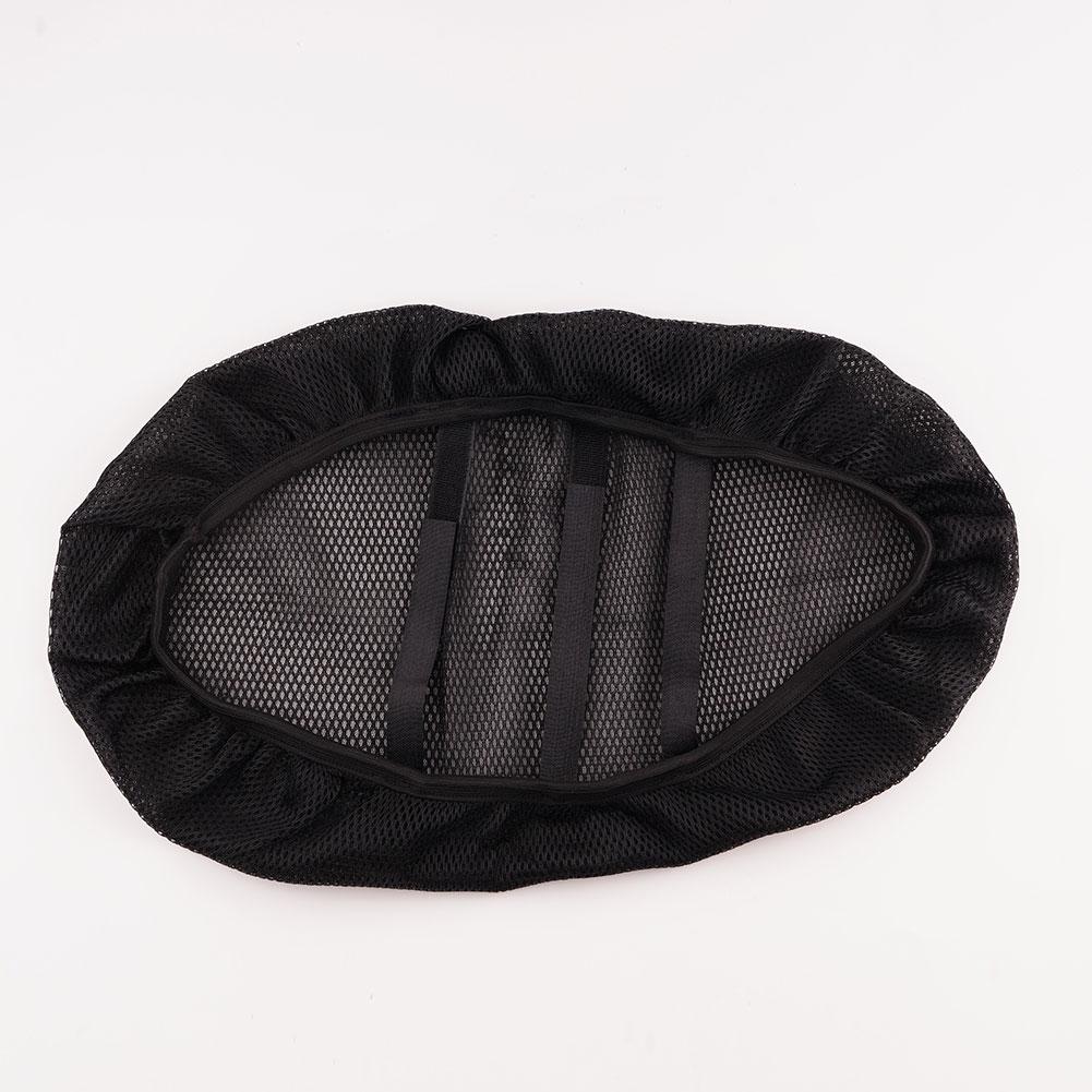 Motorcycle 3d Mesh Fabric Anti-skid Pad Electric Battery Breathable Net Cover Vehicle Cushion Covers Summer Cover Cush A2u6