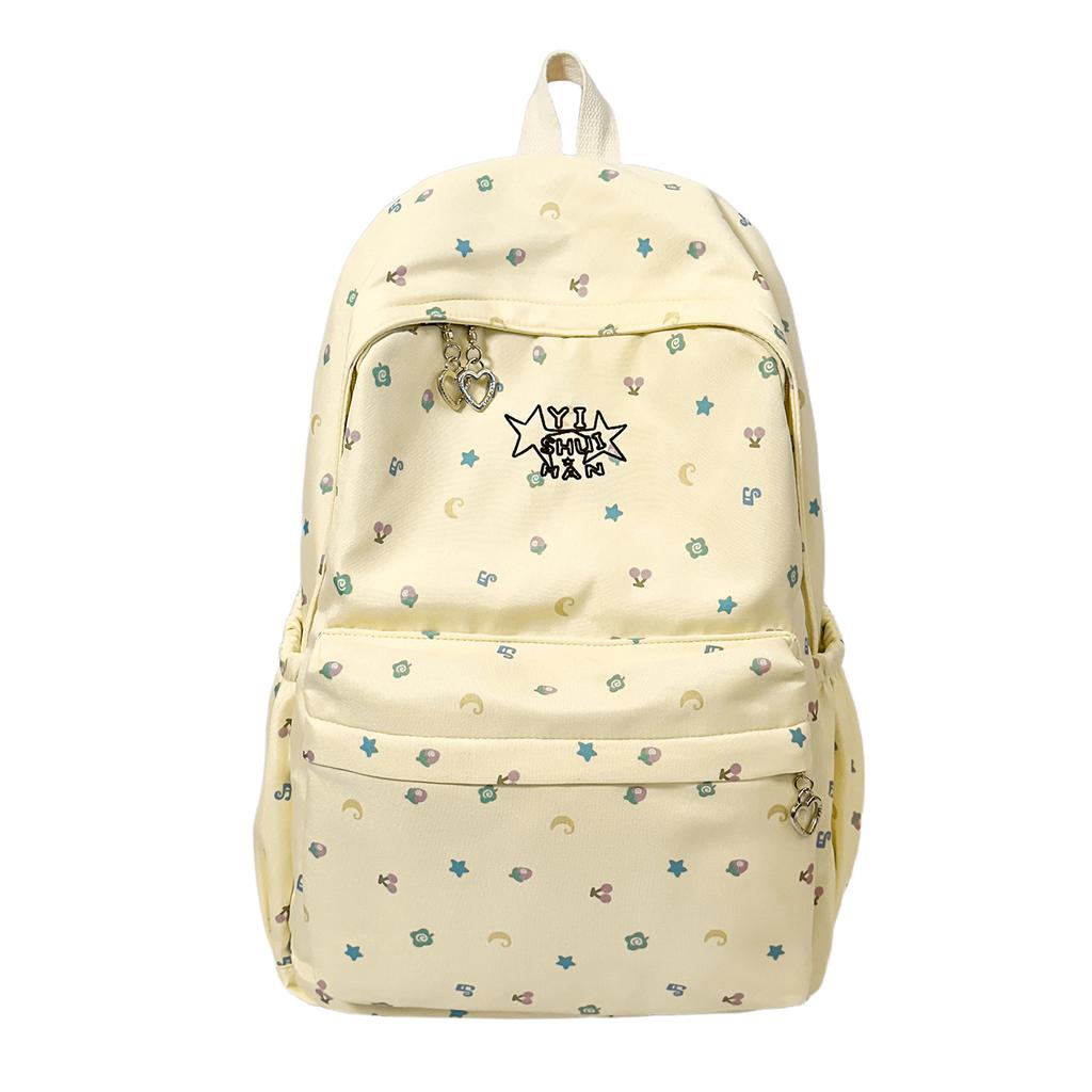 Schoolbag versatile Korean high-value sweet schoolbag for primary and secondary school students Girls heart backpack lightweight backpack for women