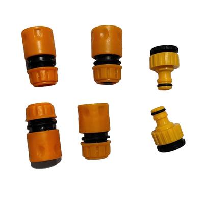 Conector pentru furtun de apă 6 buc. Udarea grădinii Spălarea mașinii Conectează furtunul Conector din plastic