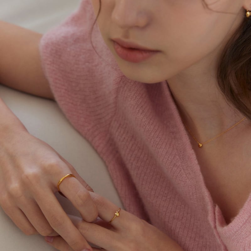 Murmur [925silver]Petit Heart Ring