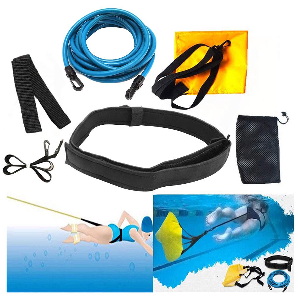 Parachute Elastic Rope Swi Training Belt Set Swiing Aids