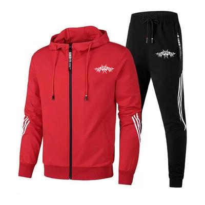 Dam Långärmad Set Mönstertryck Sweatshirts Hoodies Oversized Hoodies Set Höst Vinter Hoodies+Byxor Tvådelat Set