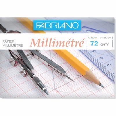 FABRIANO Pochette Millimétré 72g 21*29.7 cm