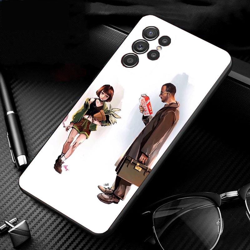 

Phone Case for Samsung S25 S24 S23 S22 S21 S20 Ultra S20 S22 S21 S20 FE S24 Plus Leon Matilda Natalie Portman Case S22Plus 5G