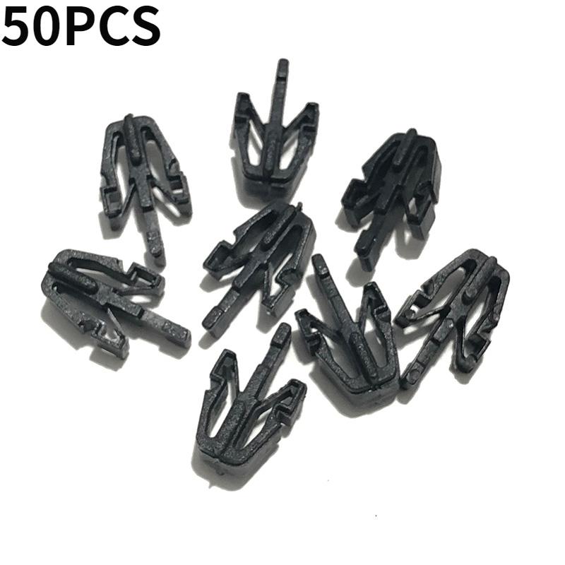 50Pcs Car Grille Mounting Mount Clip Retainer Fastener 8942180270 Fit For Honda Mitsubishi Toyota Isuzu Ford Escort MB153825