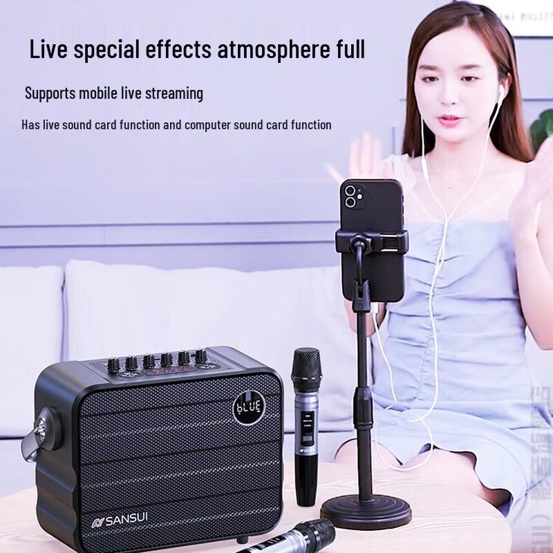 SANSUI U13 Portable Outdoor Bluetooth KTV Speaker