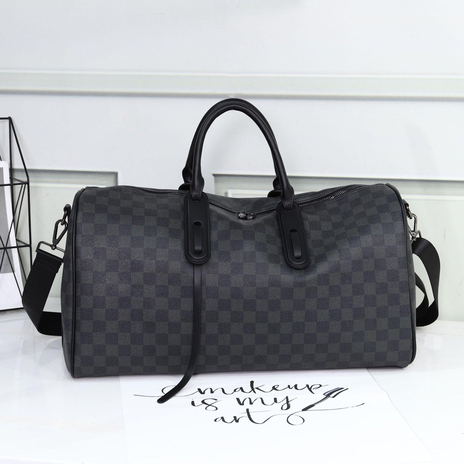 

Мужская деловая сумка для путешествий, дорожная сумка, переносная дорожная сумка для коротких поездок, женская дорожная сумка, спортивная сумка для фитнеса чёрный