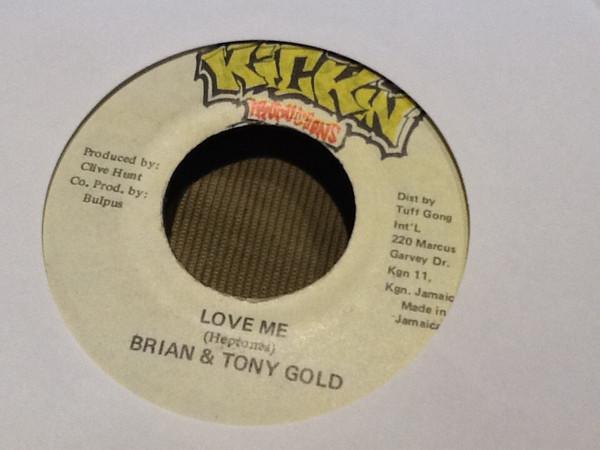 7inch Record BRIAN & TONY GOLD - Love Me NONE Kickin Producti Jamaica Reggae, Ska & Dub Used