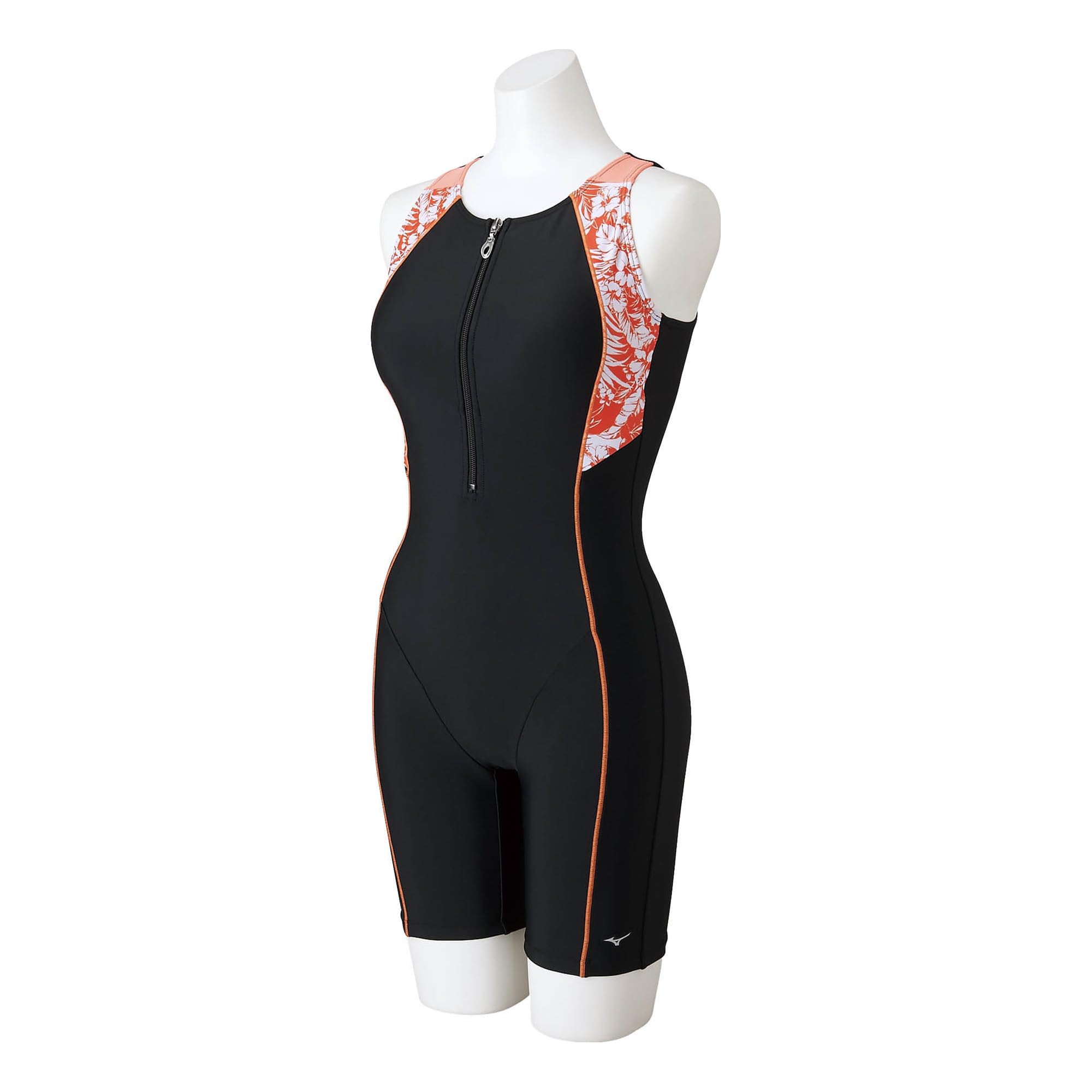 

Mizuno N2JGA821 Fitness Swimsuit for the Pink Women s All-in-One Gym, Black/Coral
