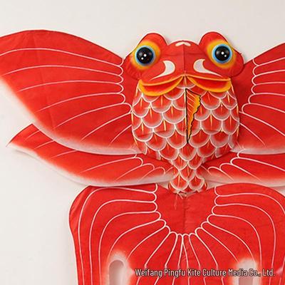 Children's Goldfish Kite: Traditional Weifang Easy Fly Outdoor Kite & Hanfu Photo Prop
