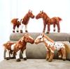 Simulation Pony Doll Plush Toy Foal Sweaty Horse Doll Rag Doll Shooting Props Male Birthday Gift