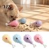 Puppy Teething Toys Dog Treat Dispenser Toy, Spiky Chicken Leg Chew Rubber Interactive Pet Enrichment Puzzle Feeder for Aggressive Chewers,