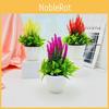 Green Lavender Artificial Plant Round Pot Potted Plant For Office Living Room