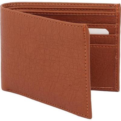 Carteira de álbum de couro artificial/PU WALLETIN para homens - 02 compartimentos para moedas