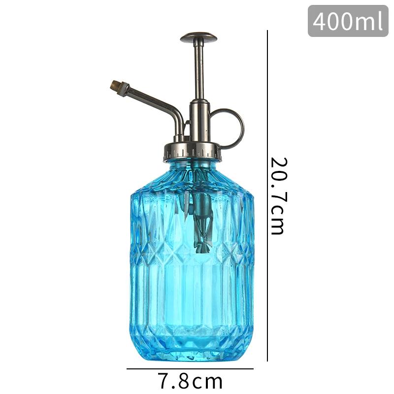 Retro Relief Sprayer Glass Bottle Gardening Home 400 ML Large Capacity Container Bottle Bathroom Decoration Sanitize Bottles