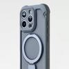for Magsafe 360° Rotation Metal Stand Phone Case for iPhone 17 12 13 16 Pro Max 17 Pro 14 15 Plus Airbag Shockproof  Matte Cover