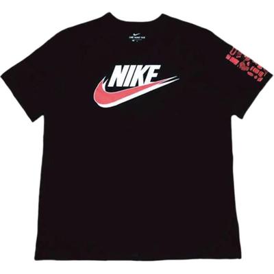 Sportswear Round Neck Casual Short Sleeve T-Shirt Men Tops Black CW0385-010