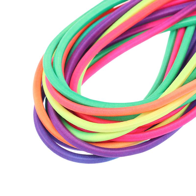 1 Pezzo Corda per Saltare per Bambini Giocattoli per Allenamento 5-10M Corda per Saltare Elastico Giocattolo per il Movimento Esercizio Allenamento Salto Nylon Regalo Ragazza