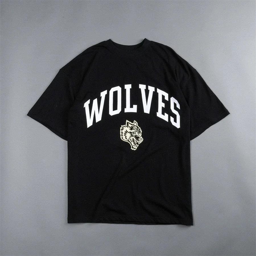 

Летняя модная мужская футболка в стиле ретро с английскими буквами из 100% хлопка с круглым вырезом, высокое качество, повседневная уличная черная футболка S бежевый