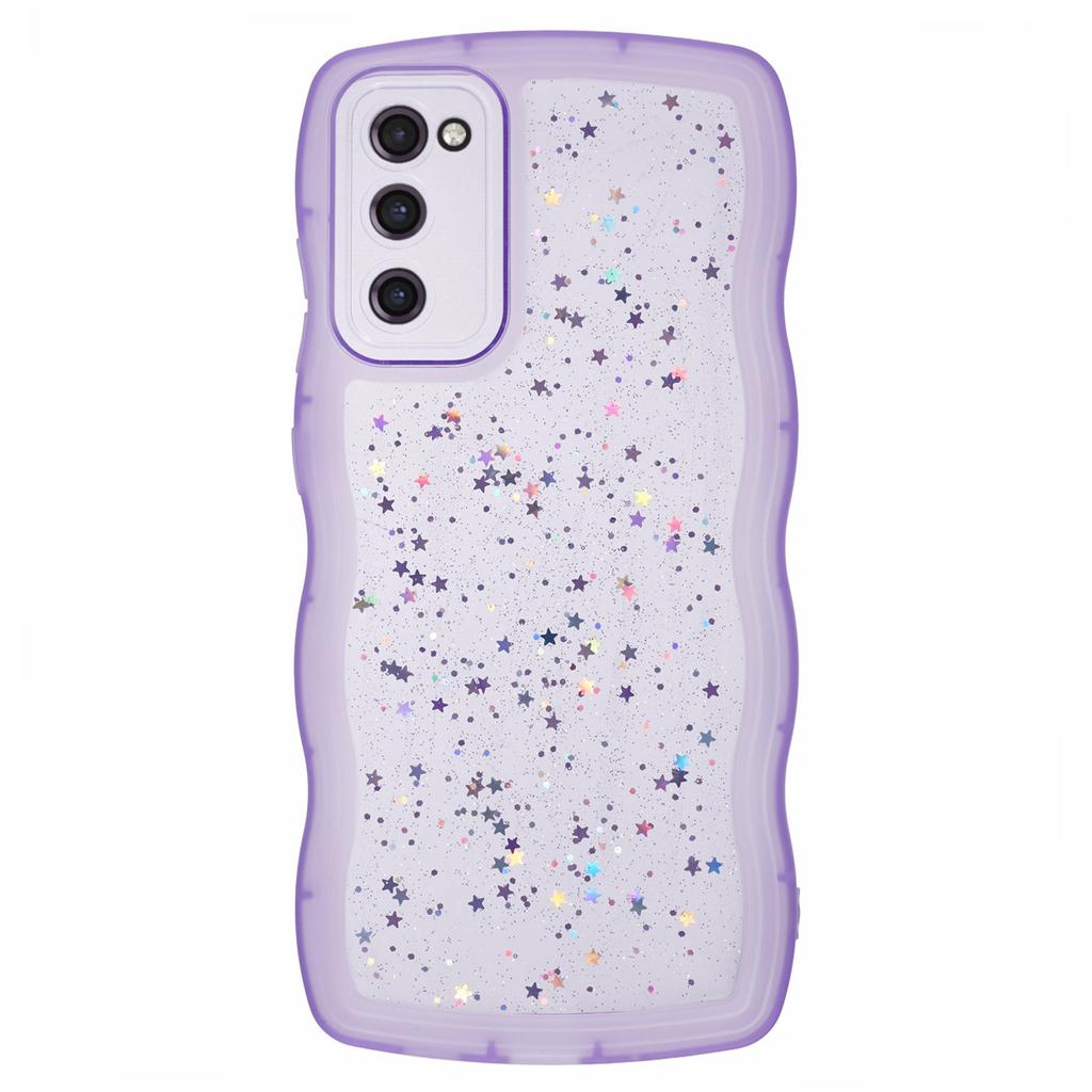 Řada JTW pro Samsung Galaxy S20 FE/S20 FE 5G/S20 FE 2022/S20 Lite Pouzdro Třpytivé Hvězdy TPU Kryt