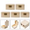Elegant Wooden Jewelry Box Collection 5PCS Designed for Stylish Organization