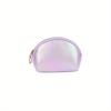 1pc 2026 New Year Makeup Bag, Large Capacity Storage Bag, Hand In Hand with Mini Red Bag, Lipstick Beauty Shell Shaped Bag